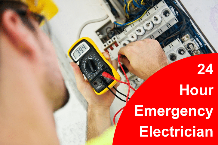 24 hour emergency electrician in derbyshire